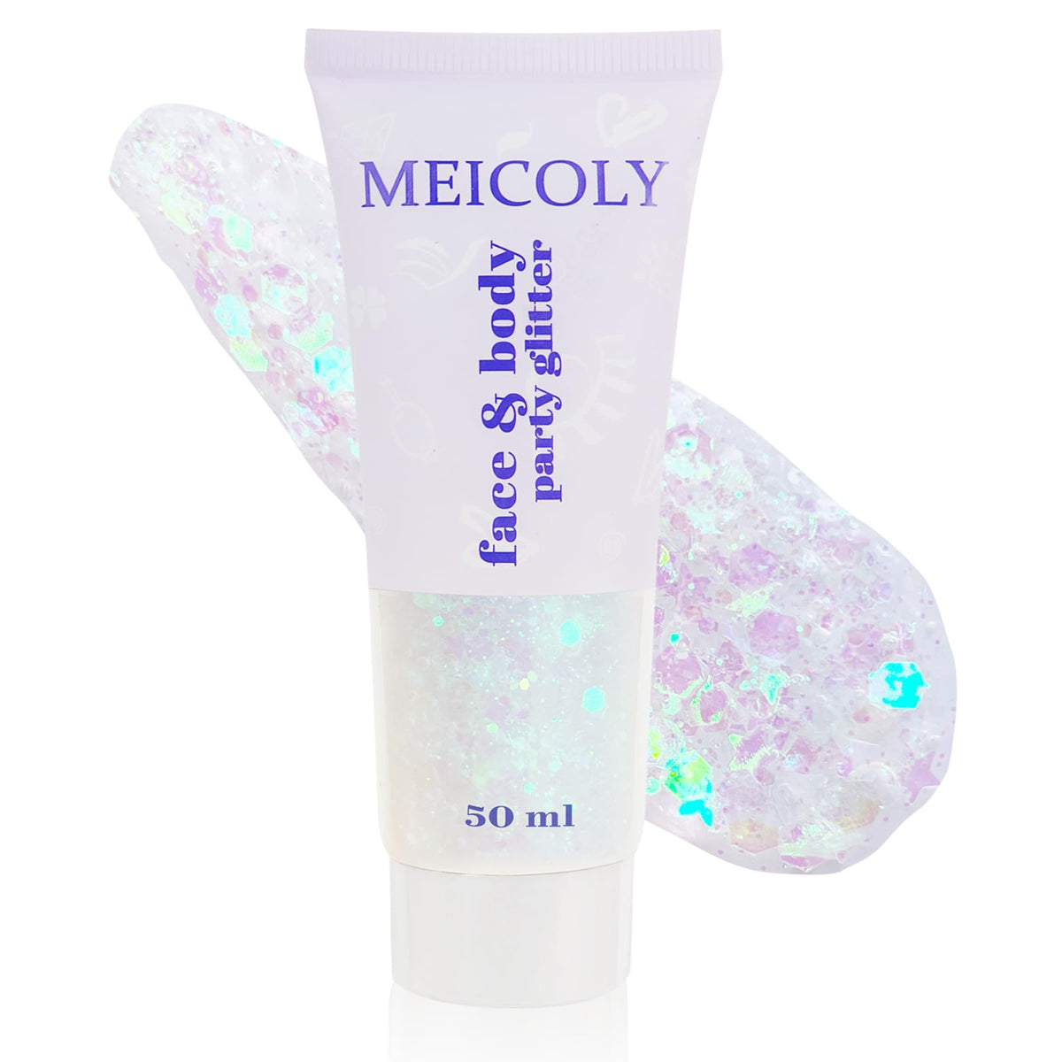Sisu Couture's Meicoly Clear White Face Body Glitter Gel - image 21
