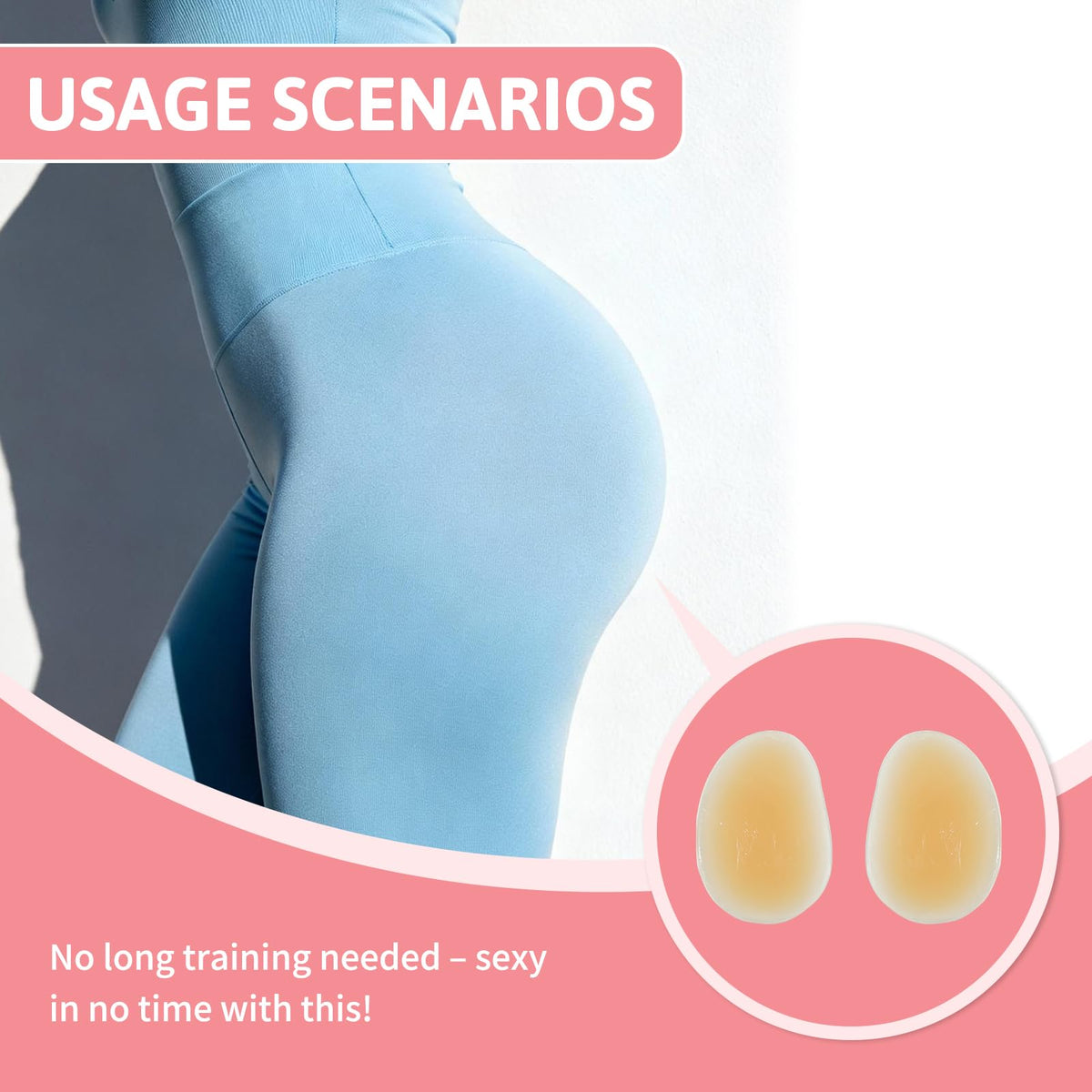 Sisu Couture's 1 Pair Silicone Butt Pads - image 11