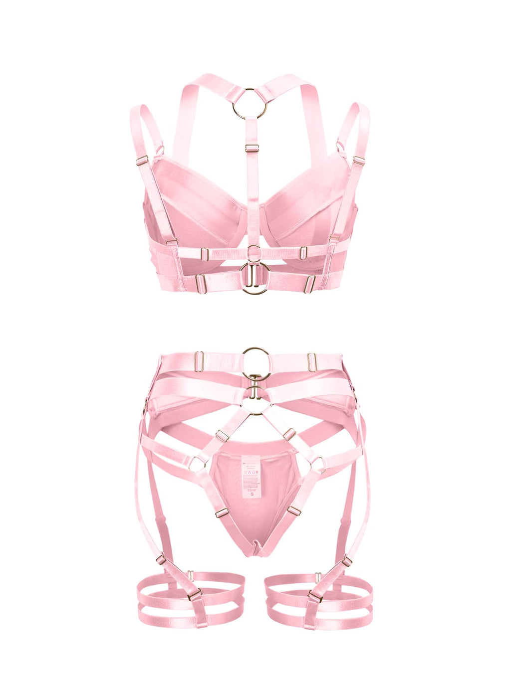 Sisu Couture's Lilosy Sexy Lingerie Set 3 Piece Outfit Bra Panty - image 17