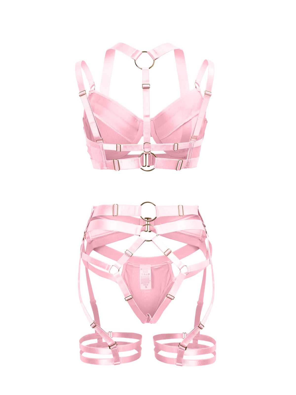 Sisu Couture's Lilosy Sexy Lingerie Set 3 Piece Outfit Bra Panty - image 17