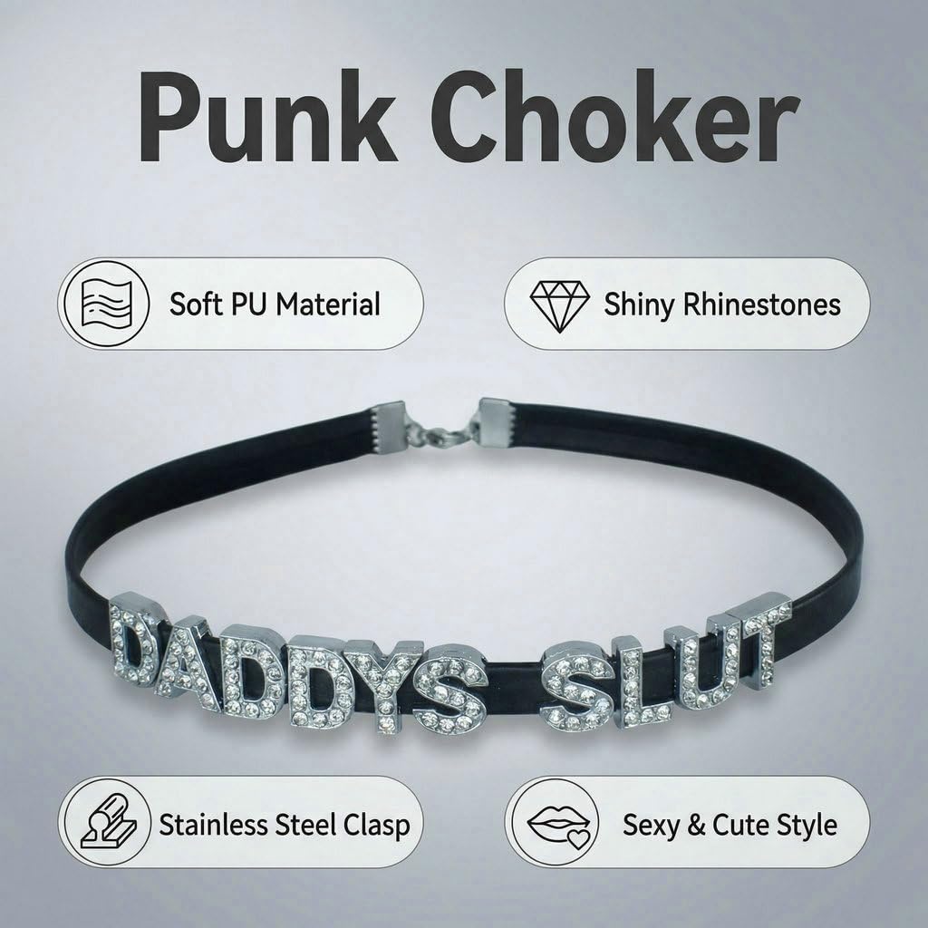 Sisu Couture's 3pcs Sexy Daddy's Adult Play Choker Necklaces For Couple - image 11