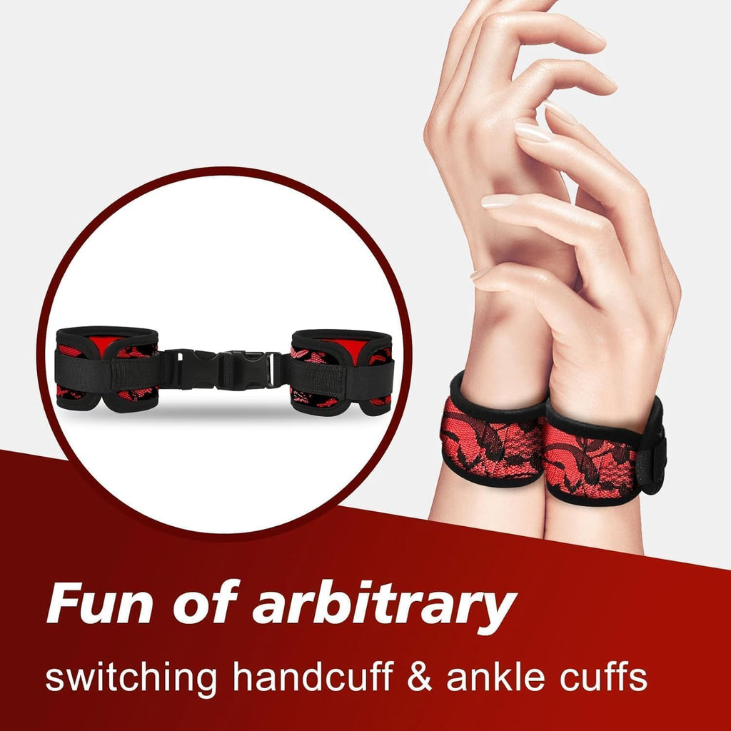 Sisu Couture's Handcuffs Set Bondaged Rope Cord & Rope Couple Toys - image 12