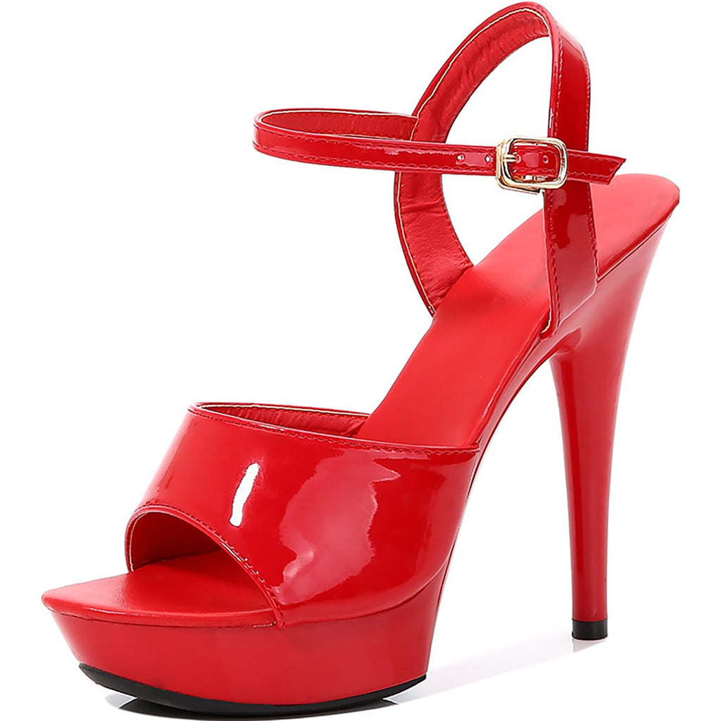 Sisu Couture's Fish Mouth Platform Sexy High Heels Prom Sandals With - image 20