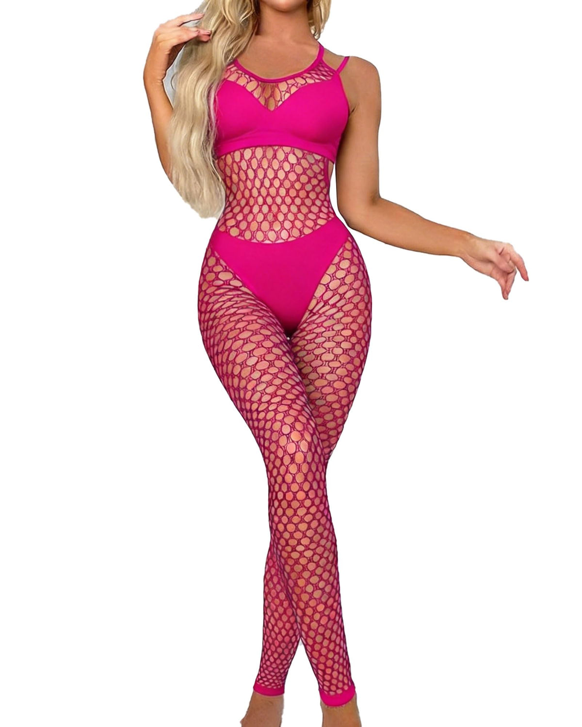 Sisu Couture's Xiusemy Sexy Lingerie Full Body Bodysuits V Neck Nightwear - image 16