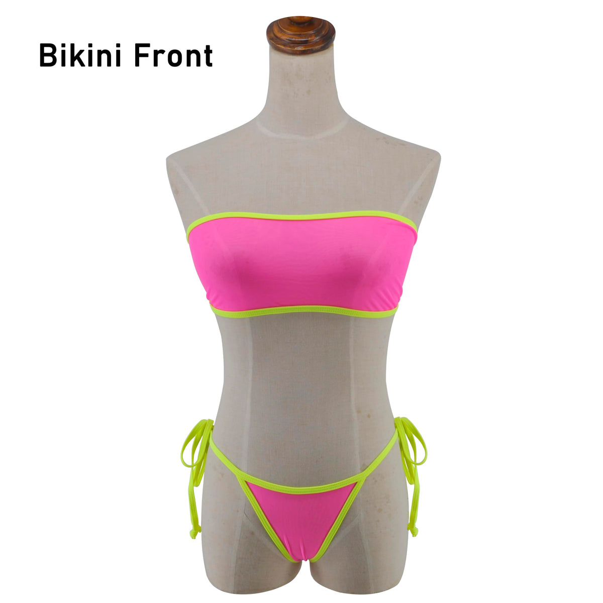 Sisu Couture's Sherrylo Sheer Bikini See Through Sexy Micro Bandeau Bikinis - image 14