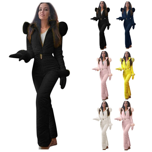 Sisu Couture's Chic Waterproof One-Piece Ski Suit - image 1