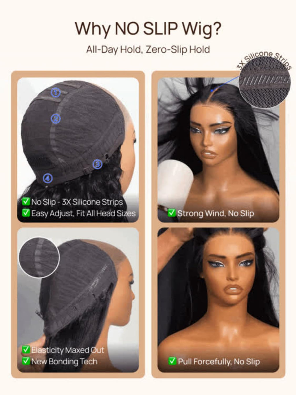 Sisu Couture's Nadula Yaki Straight Bob Drawstring Wig Human Hair - image 8