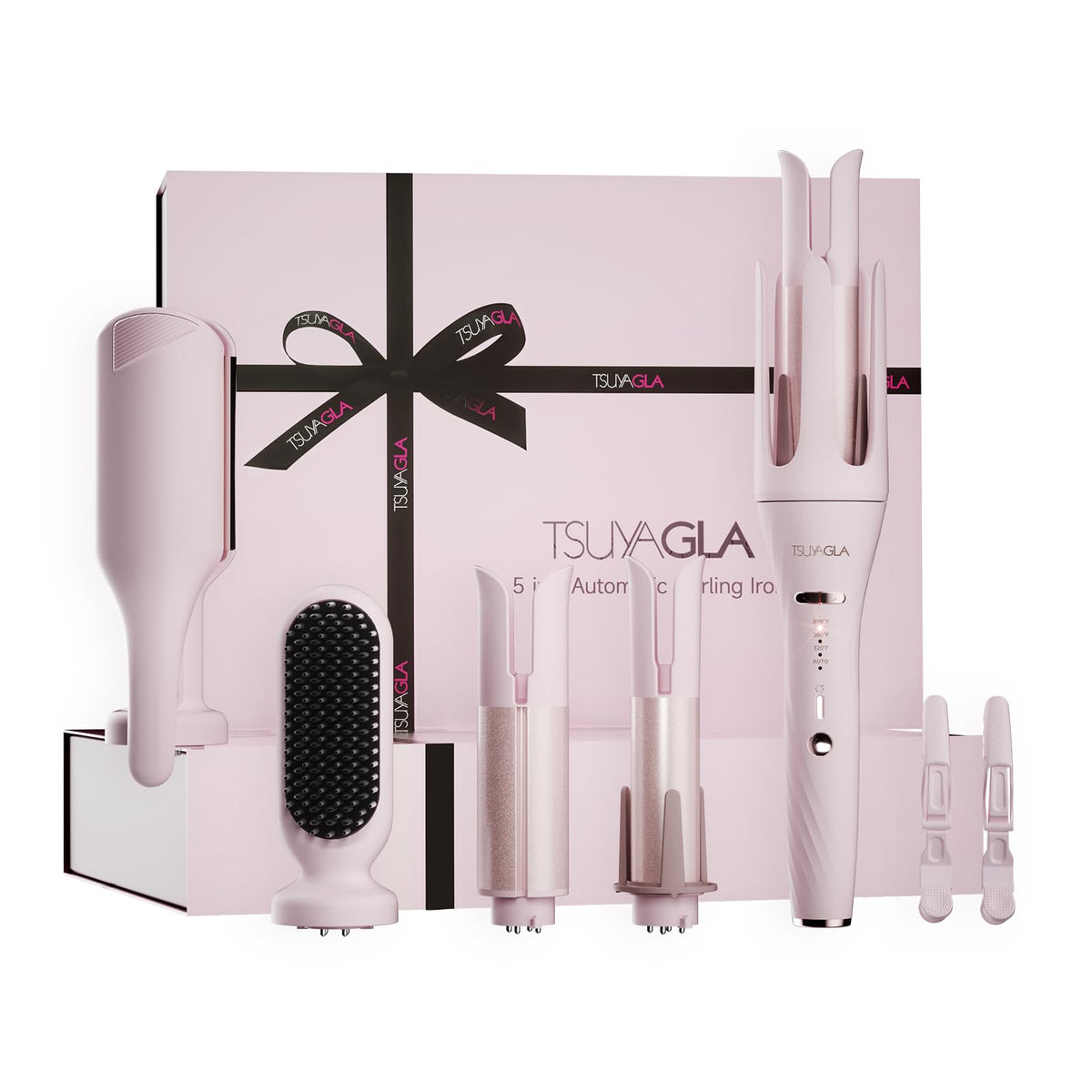 Sisu Couture's Tsuyagla 5 in 1 Automatic Curling Iron Set - image 1
