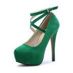 Sisu Couture's Ochenta Ankle Strap Platform Pumps - image 19