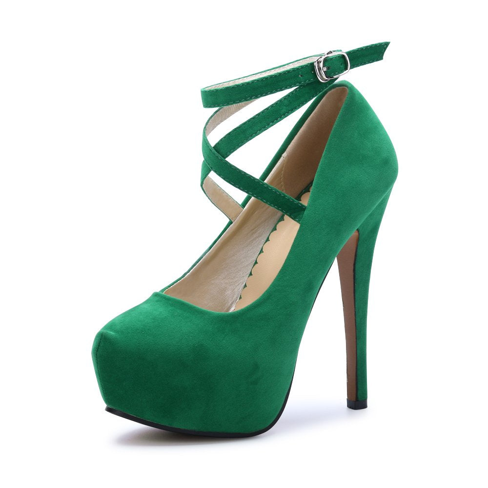 Sisu Couture's Ochenta Ankle Strap Platform Pumps - image 19