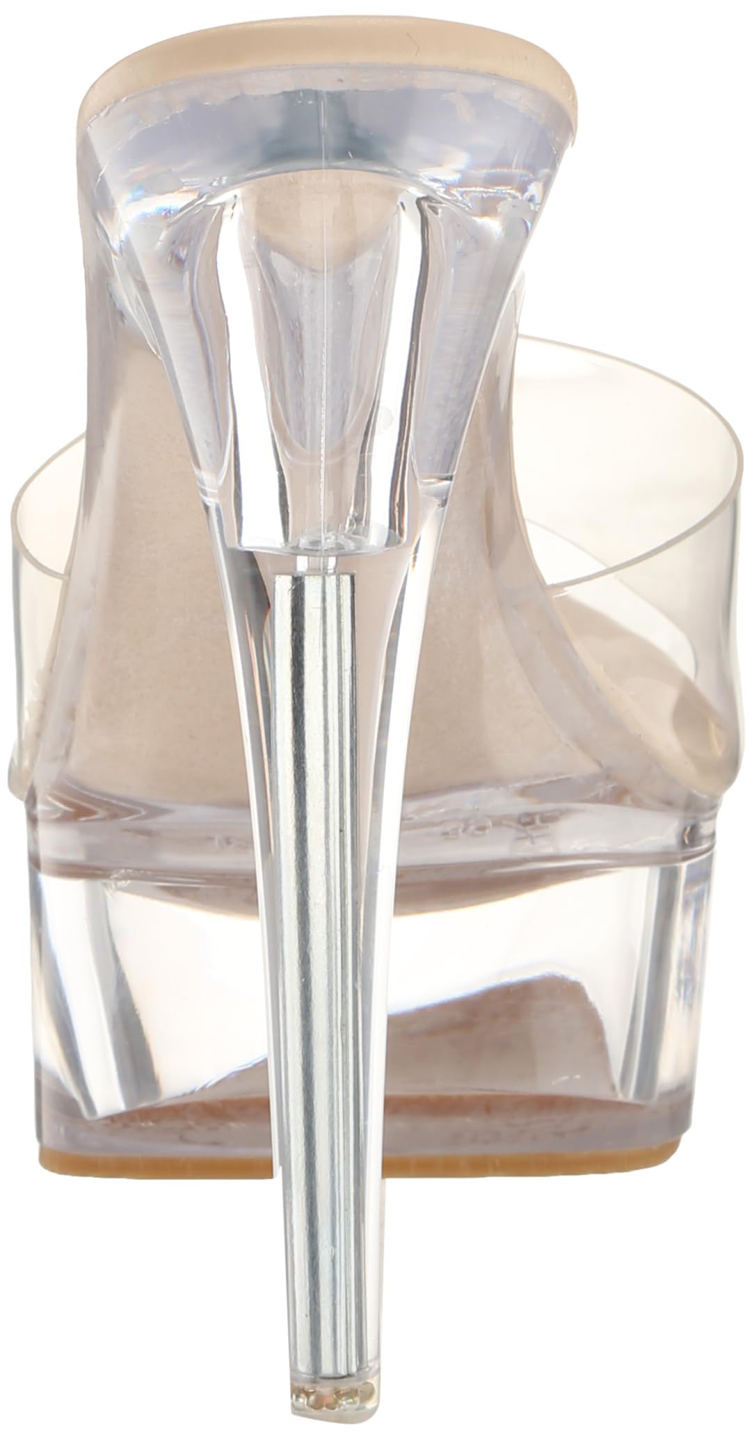 Sisu Couture's Chase & Chloe Clear Stiletto High Heel Platform Sandals - image 11