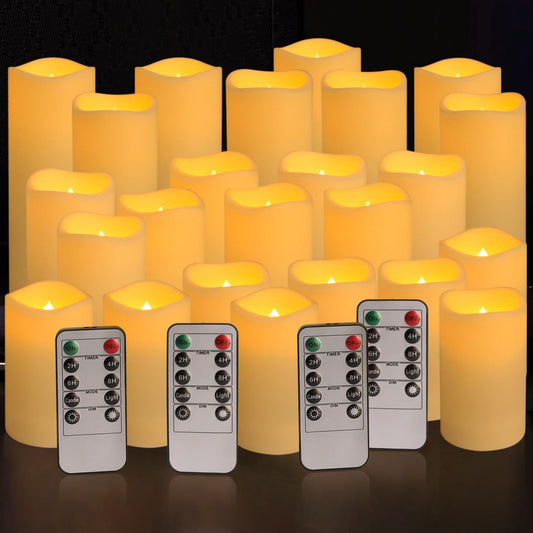 Sisu Couture's Yoroxrg Set of 24 Waterproof Outdoor Flameless Candles - image 1