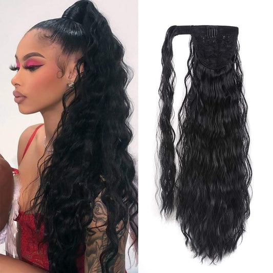 Sisu Couture's Corn Wave Ponytail Extension Clip in - image 1