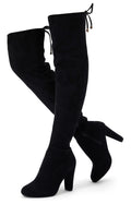 Sisu Couture's Chic Over-the-Knee Block Heel Boots - image 1