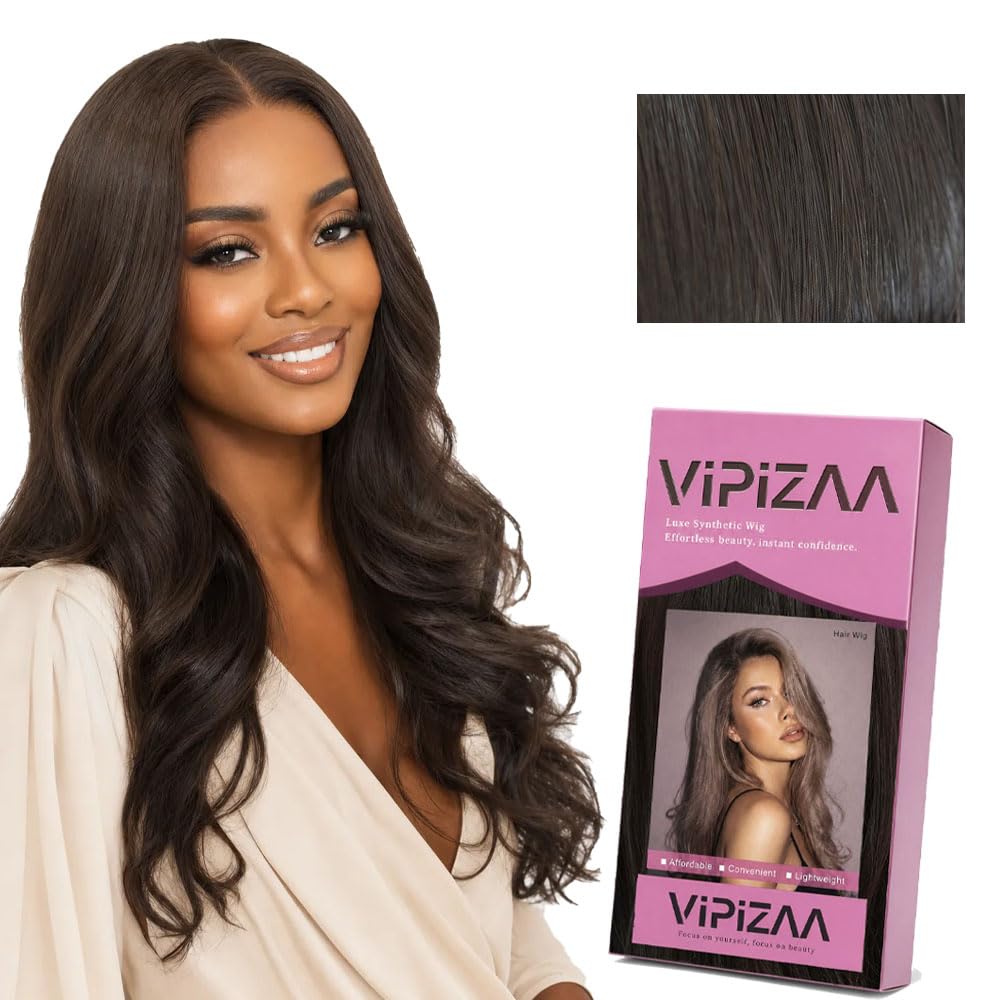 Sisu Couture's Wear And Go Brown Glueless Lace Front Wig Natural - image 1