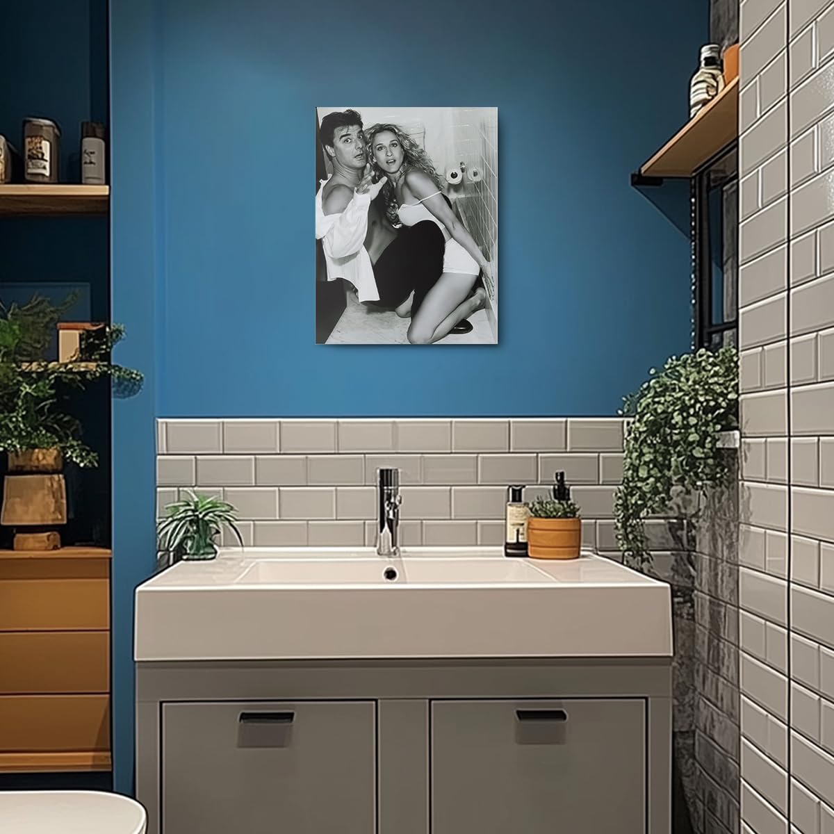 Sisu Couture's Bathroom Canvas Wall Art - image 15