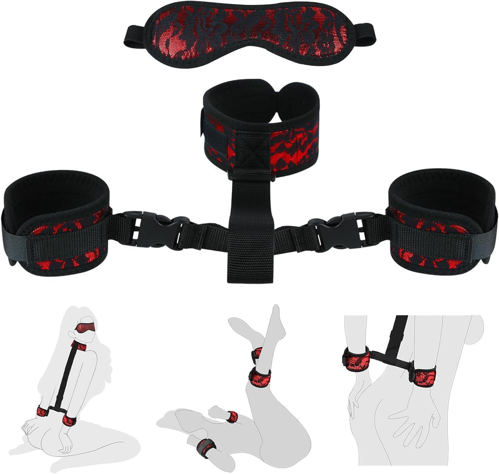 Sisu Couture's Handcuffs Set Bondaged Rope Cord & Rope Couple Toys - image 10
