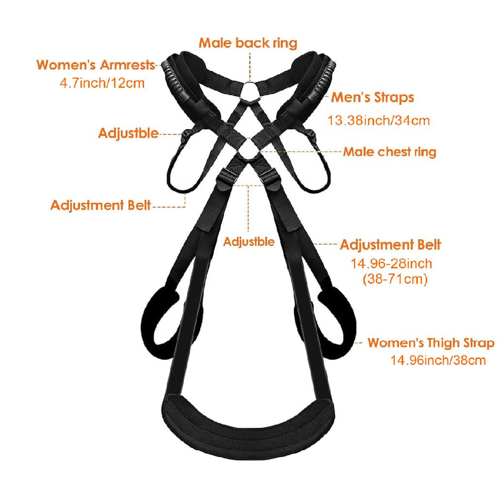 Sisu Couture's Bdsm Sex Bondage Restraints Thigh Harness Kit Handcuffs For - image 9