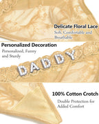 Sisu Couture's Sexy Underwear Lace Panties Sexy Thong With Funny Rhinestone - image 17