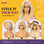 Sisu Couture's Kome Blonde Layered Straight 13x4 Synthetic Lace Front Wig - image 16