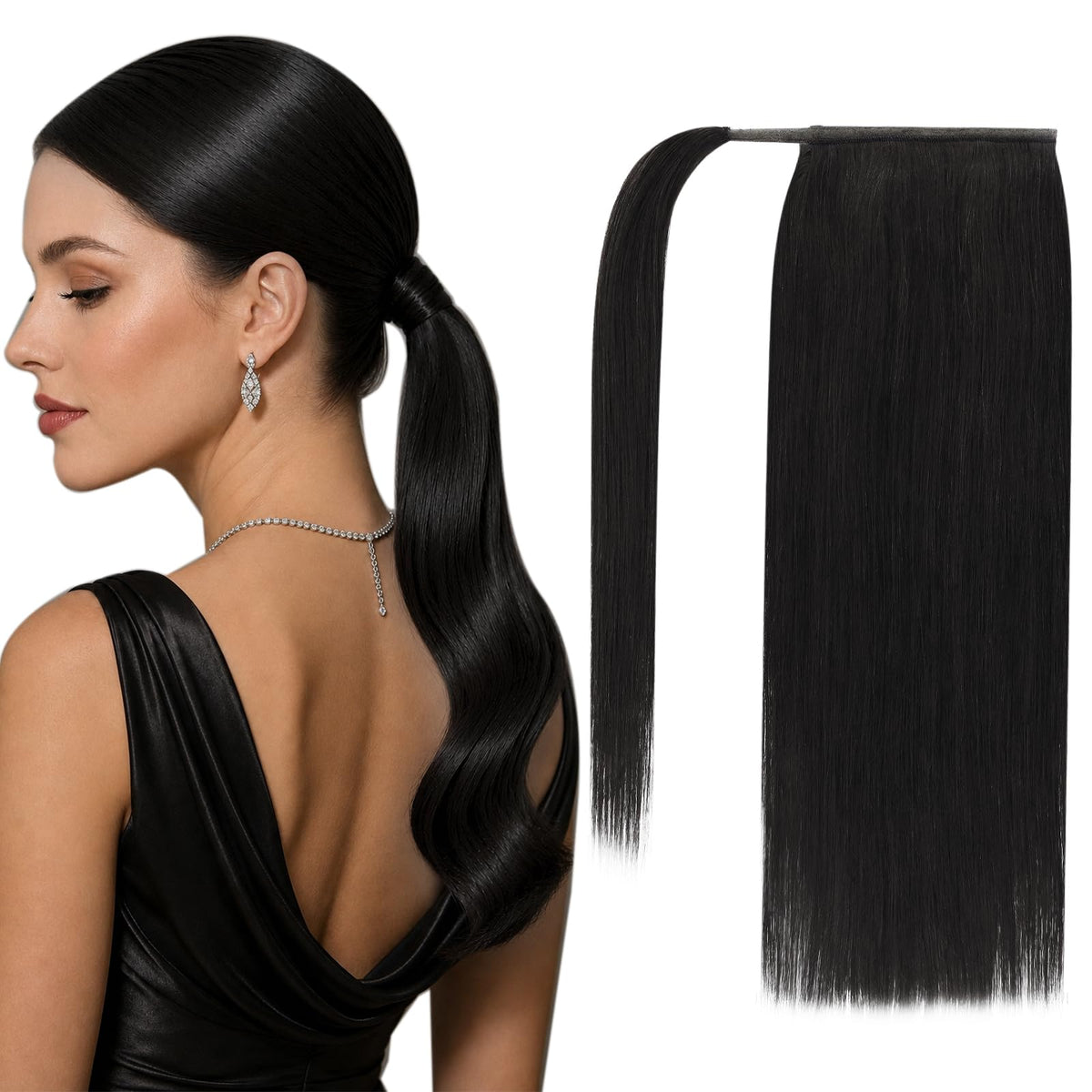 Sisu Couture's Full Shine Real Hair Ponytail Extension - image 24