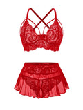 Sisu Couture's Sexy Lingerie Set 3 Piece Outfit Bra With Thong - image 1