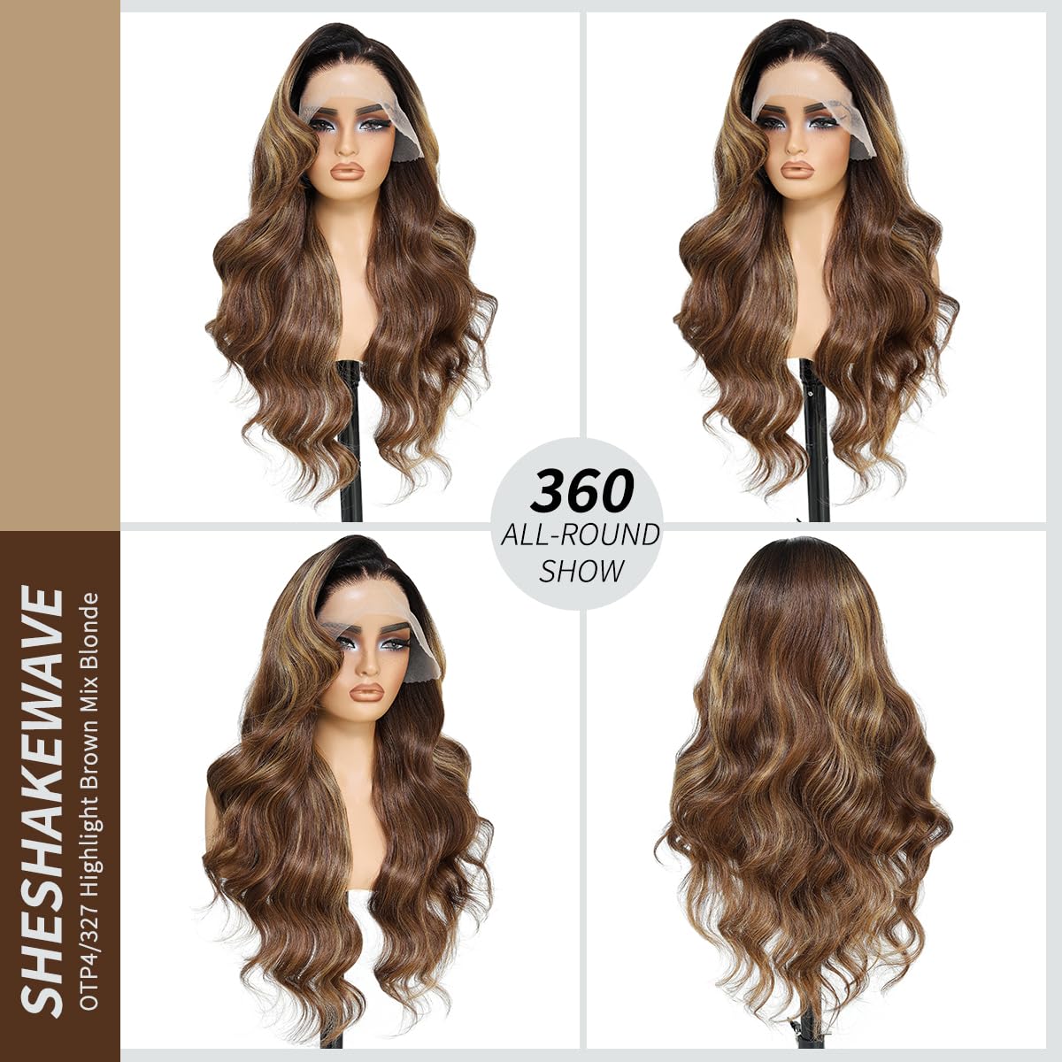 Sisu Couture's Synthetic Lace Front Wig 13x6 HD Lace Wig Highlight - image 15