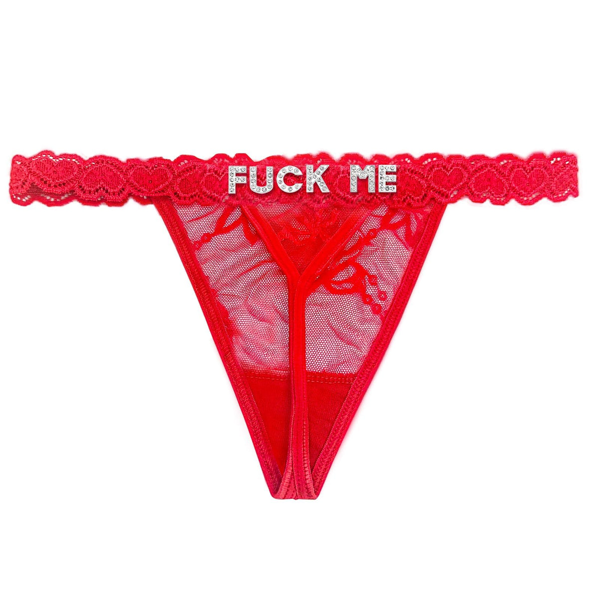 Sisu Couture's Personalized Thongs With Funny Rhinestone Letters - image 21