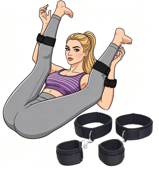 Sisu Couture's Couples Toys Tie Downs Kit Sex Adult Wrist Ankle - image 1