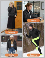 Sisu Couture's Gihuo Cropped Puffer Jacket Short Winter Coats - image 19