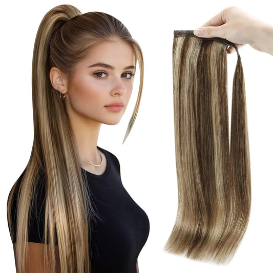 Sisu Couture's Full Shine Real Hair Ponytail Extension - image 1