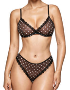 Sisu Couture's Avidlove Wireless Lace Lingerie Set Floral Print Bra And - image 20