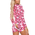 Sisu Couture's Ruewey Sexy Onesie Pajama With Butt Flap Long Sleeve - image 12