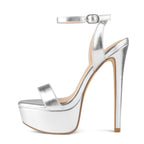 Sisu Couture's Merumote Platform Heels Sky High Heel Sandals - image 23