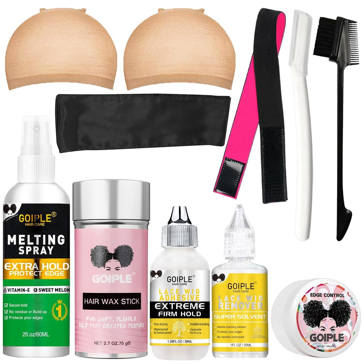 Sisu Couture's Ultimate Wig Installation Kit with Melting Spray and Glue - image 6