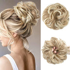 Sisu Couture's Cjl Hair Large Messy Bun Hair Piece Wavy Curly - image 1