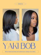 Sisu Couture's Nadula Yaki Straight Bob Drawstring Wig Human Hair - image 10