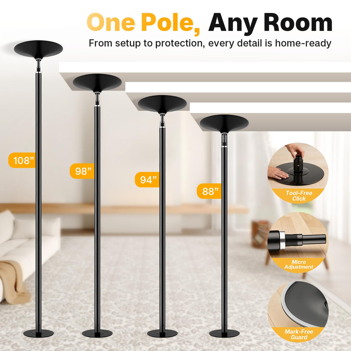 Sisu Couture's Home Dance Pole - image 15