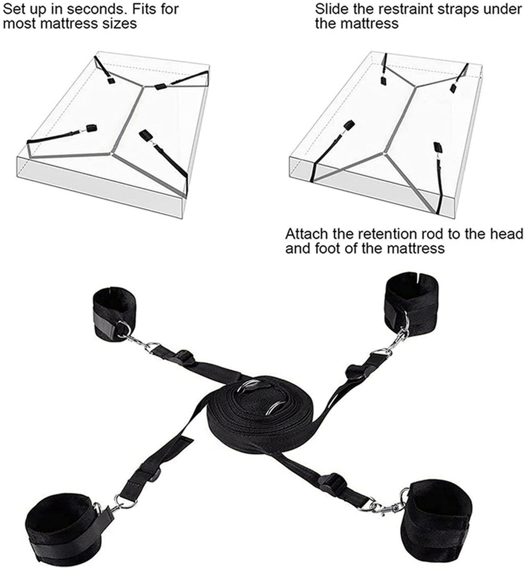 Sisu Couture's Sexy Restraints in Bed Bondaged Sex Accessories Bdsm Toys - image 17