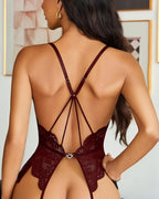 Sisu Couture's Avidlove Teddy Lingerie Sexy Cut Out Lace Bodysuit One - image 17