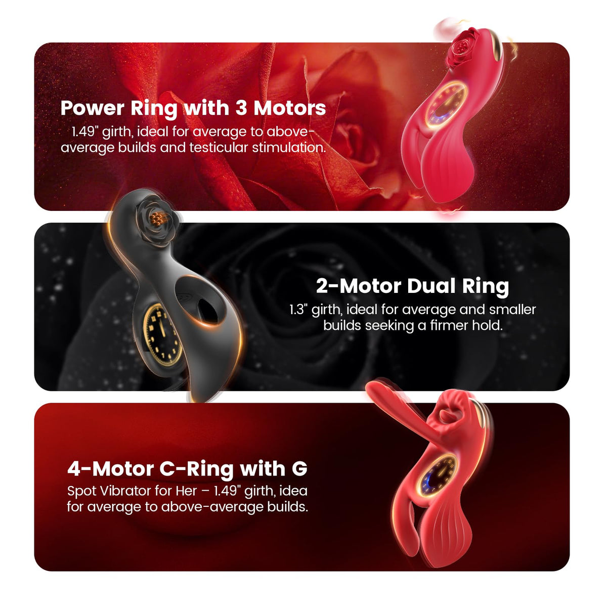 Sisu Couture's Vibrating Cock Ring Couples Game Sex Toys For Men - image 20