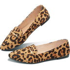 Sisu Couture's Obtaom Pointy Toe Loafer Flat Comfortable Faux Suede Work - image 23