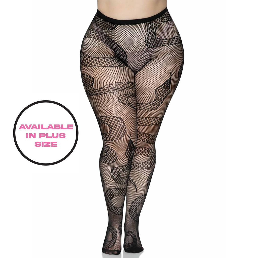 Sisu Couture's Leg Avenue Patterned Fishnet Tights With Designs - image 16