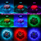 Sisu Couture's Preserved Real Roses With Colorful Mood Light Wishing Bottle - image 16
