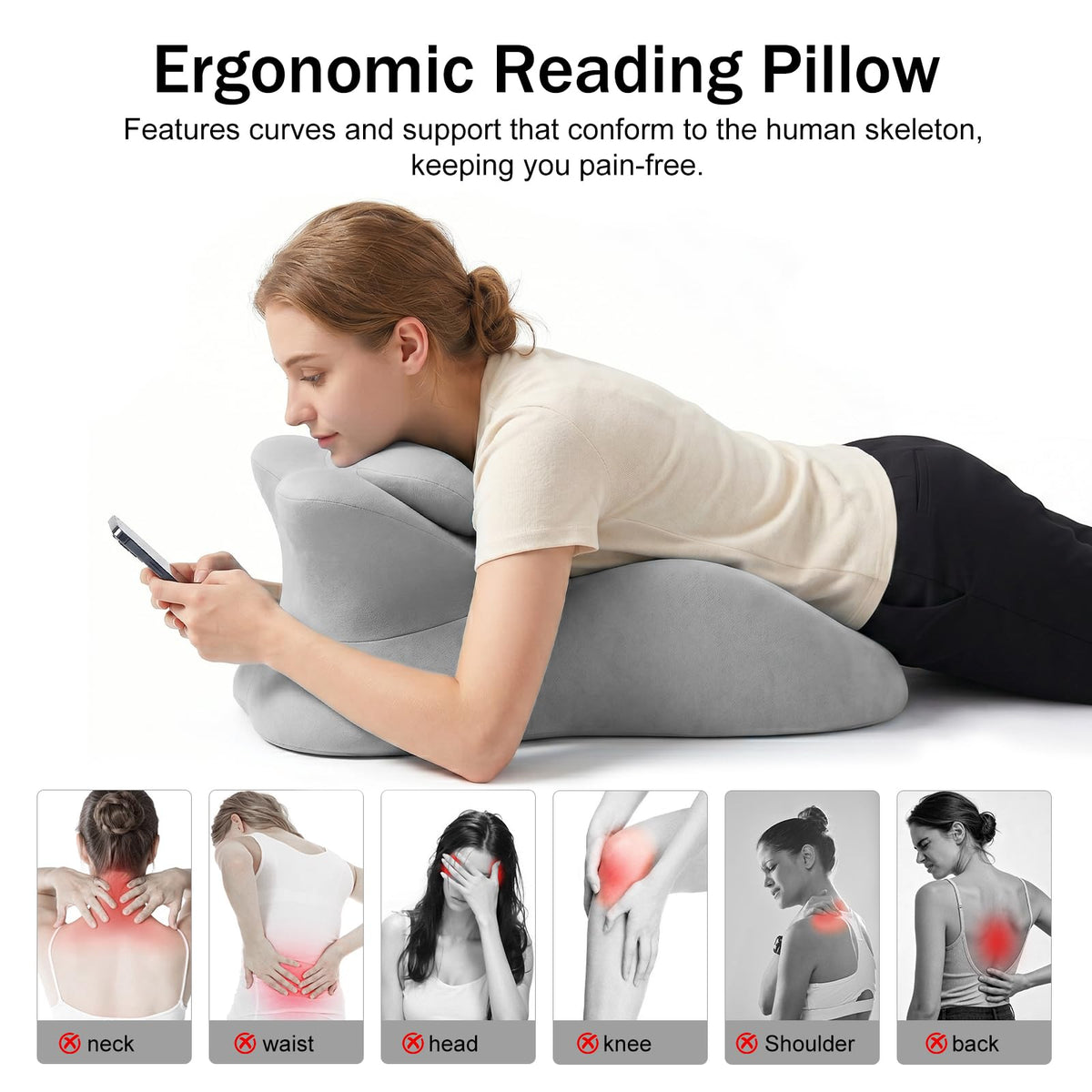 Sisu Couture's Cjc Ergonomic Memory Foam Wedge Pillow - image 12