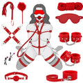 Sisu Couture's Couple Hand Bondaged For Grownups Bedroom Sx Tie up - image 1