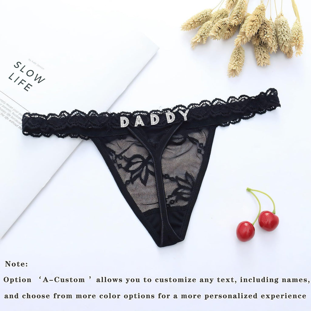 Sisu Couture's Personalized Thongs With Funny Rhinestone Letters - image 18