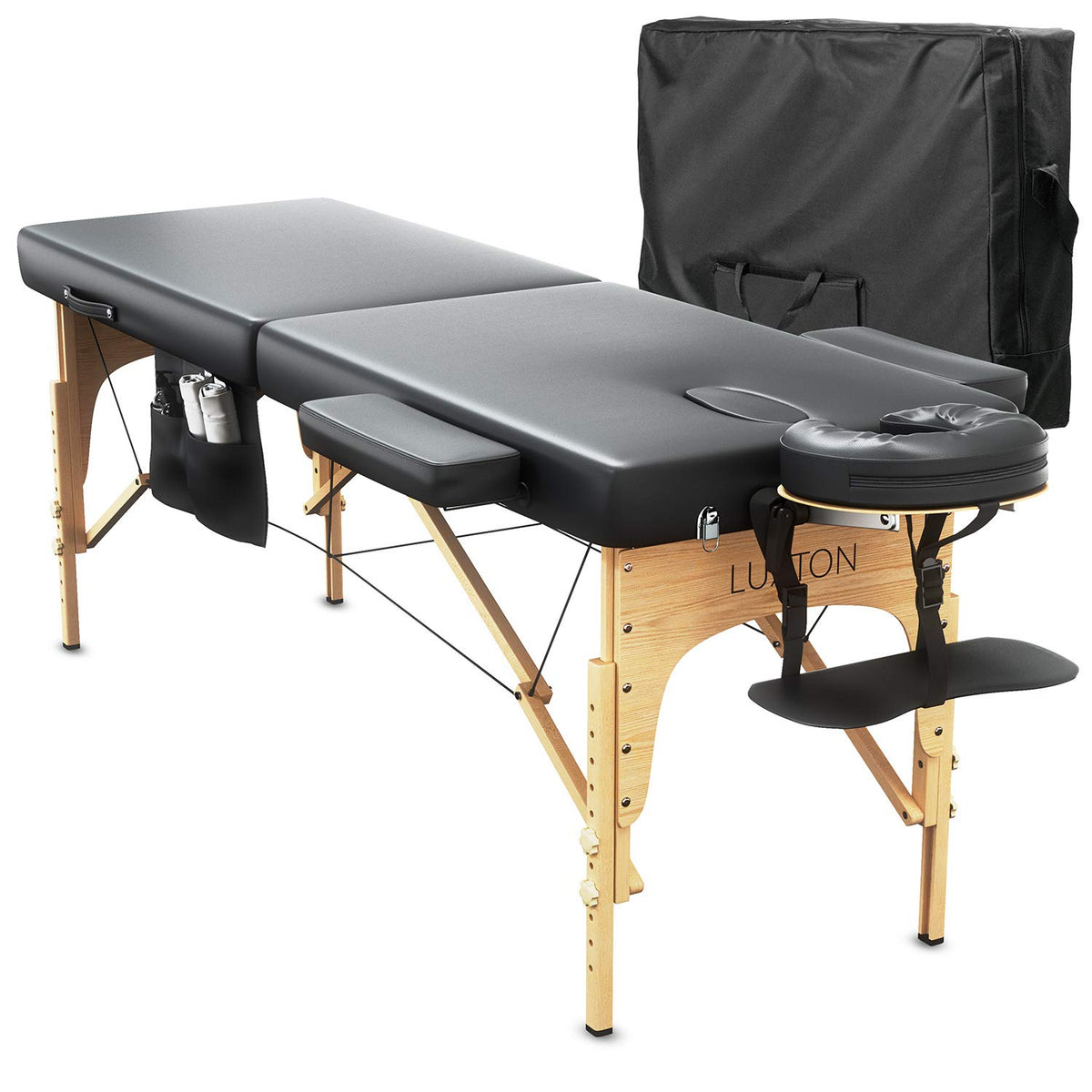 Sisu Couture's Premium Foam Massage Table Portable Foldable Massage Bed Height - image 20