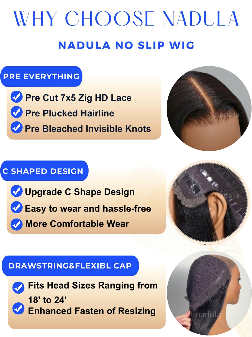 Sisu Couture's Nadula Yaki Straight Bob Drawstring Wig Human Hair - image 6