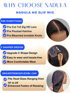 Sisu Couture's Nadula Yaki Straight Bob Drawstring Wig Human Hair - image 6